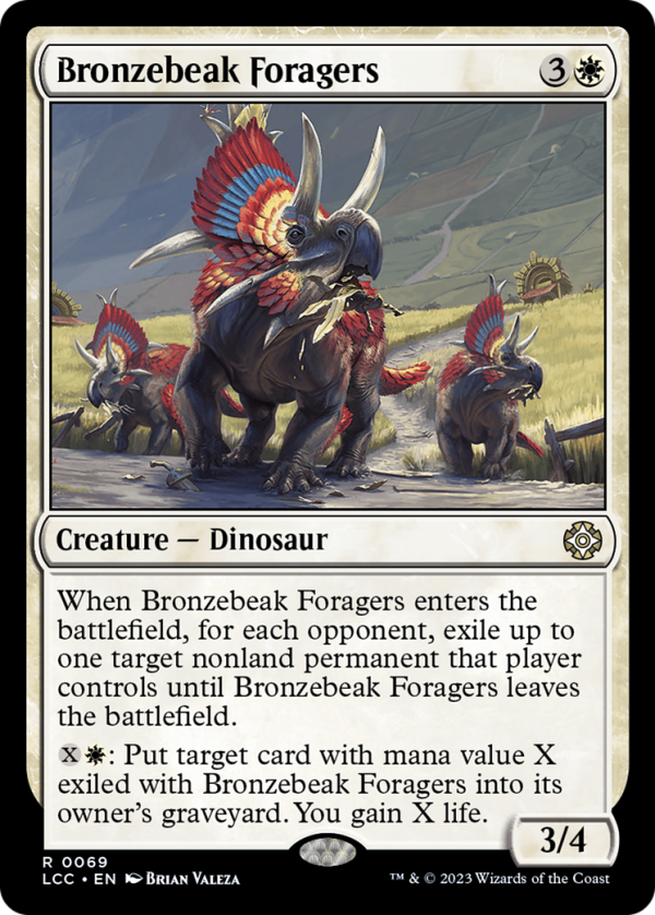 Bronzebeak Foragers [The Lost Caverns of Ixalan Commander] on Sale