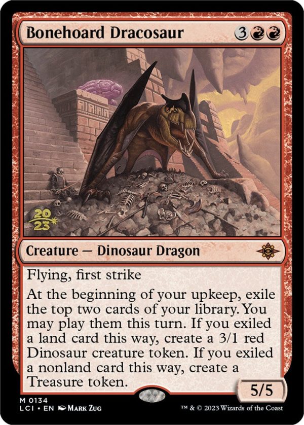 Bonehoard Dracosaur [The Lost Caverns of Ixalan Prerelease Cards] Cheap