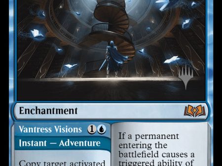 Virtue of Knowledge    Vantress Visions (Promo Pack) [Wilds of Eldraine Promos] on Sale