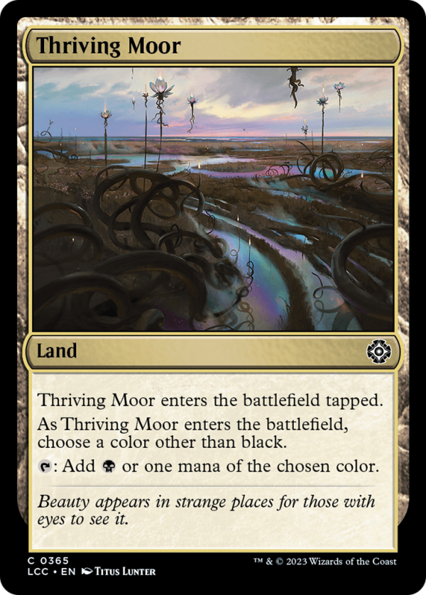 Thriving Moor [The Lost Caverns of Ixalan Commander] For Sale