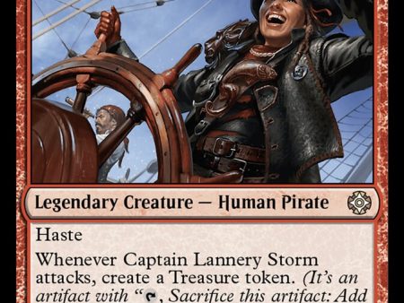 Captain Lannery Storm [The Lost Caverns of Ixalan Commander] For Cheap