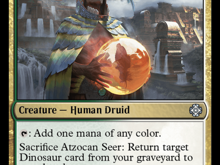 Atzocan Seer [The Lost Caverns of Ixalan Commander] Sale