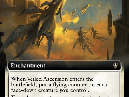 Veiled Ascension (Extended Art) [Murders at Karlov Manor Commander] on Sale