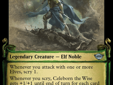 Celeborn the Wise [The Lord of the Rings: Tales of Middle-Earth Showcase Scrolls] Cheap