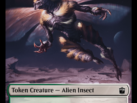 Alien Insect    Mutant Double-Sided Token [Doctor Who Tokens] For Discount