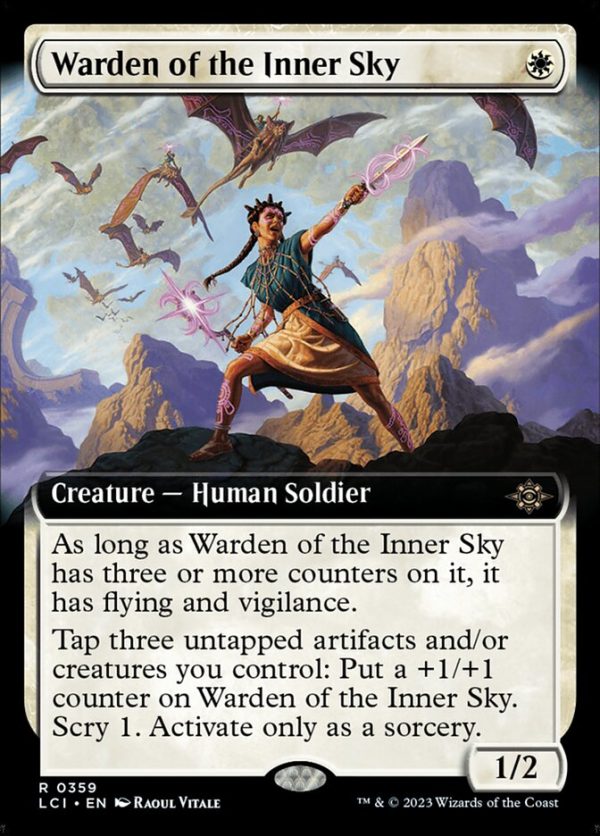 Warden of the Inner Sky (Extended Art) [The Lost Caverns of Ixalan] on Sale