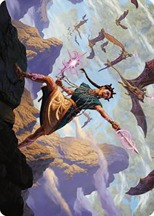 Warden of the Inner Sky Art Card [The Lost Caverns of Ixalan Art Series] Online now