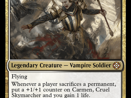 Carmen, Cruel Skymarcher [The Lost Caverns of Ixalan Commander] Cheap