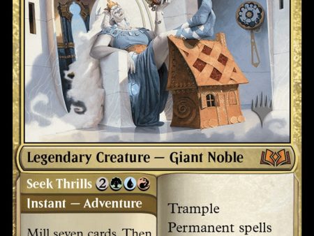 Beluna Grandsquall    Seek Thrills(Promo Pack) [Wilds of Eldraine Promos] on Sale