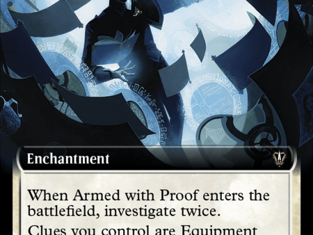 Armed with Proof (Extended Art) [Murders at Karlov Manor Commander] Supply