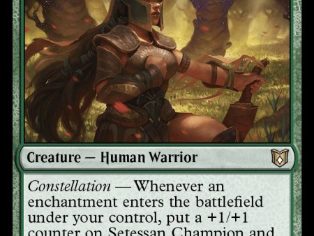 Setessan Champion [Wilds of Eldraine Commander] Hot on Sale