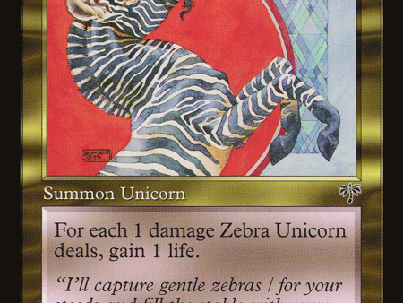 Zebra Unicorn [The List] Discount