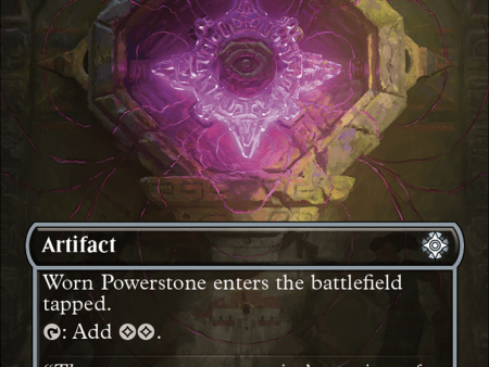 Worn Powerstone (Borderless) [The Lost Caverns of Ixalan Commander] Online Hot Sale