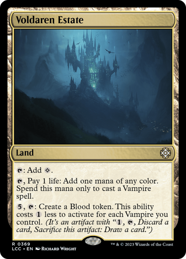 Voldaren Estate [The Lost Caverns of Ixalan Commander] Online Hot Sale