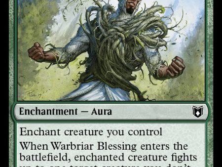 Warbriar Blessing [Wilds of Eldraine Commander] Sale