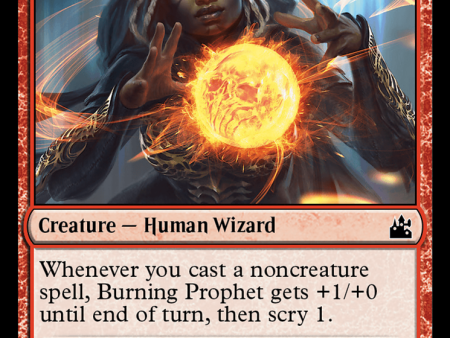 Burning Prophet [Ravnica Remastered] Online now