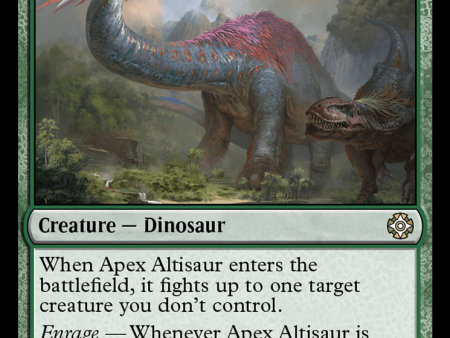 Apex Altisaur [The Lost Caverns of Ixalan Commander] Supply