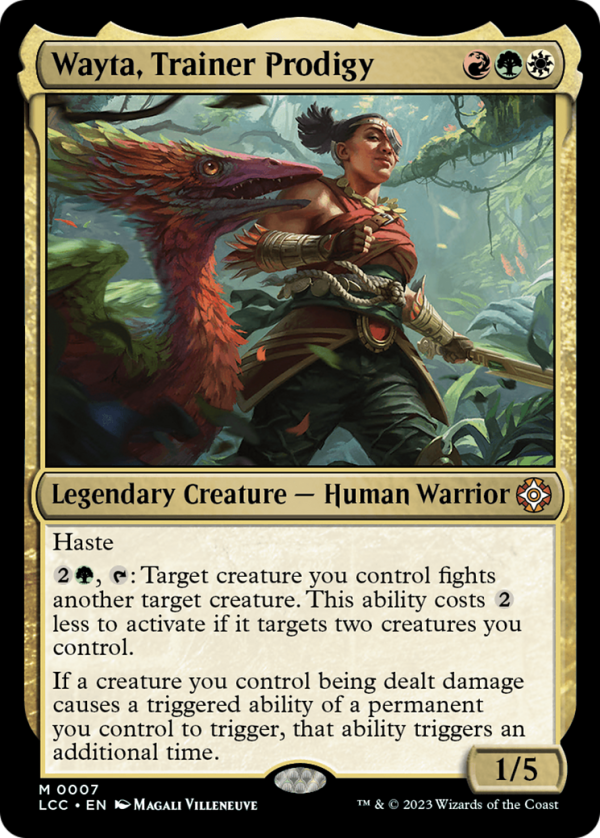 Wayta, Trainer Prodigy [The Lost Caverns of Ixalan Commander] Online now