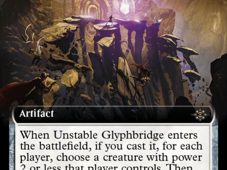 Unstable Glyphbridge    Sandswirl Wanderglyph (Extended Art) [The Lost Caverns of Ixalan] Online