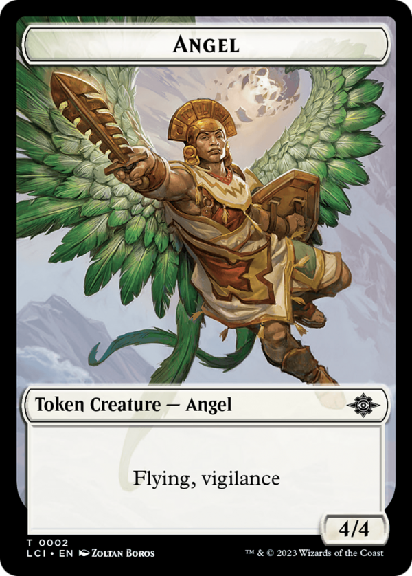 Angel Token [The Lost Caverns of Ixalan Tokens] For Discount