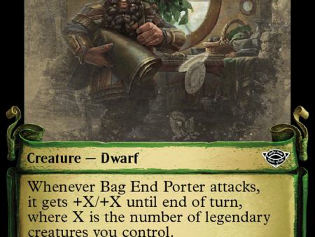 Bag End Porter [The Lord of the Rings: Tales of Middle-Earth Showcase Scrolls] Cheap