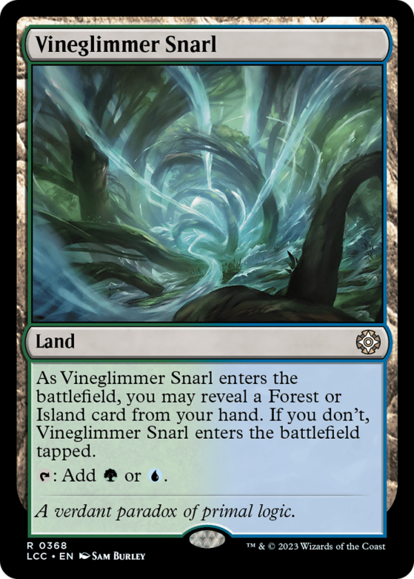 Vineglimmer Snarl [The Lost Caverns of Ixalan Commander] on Sale