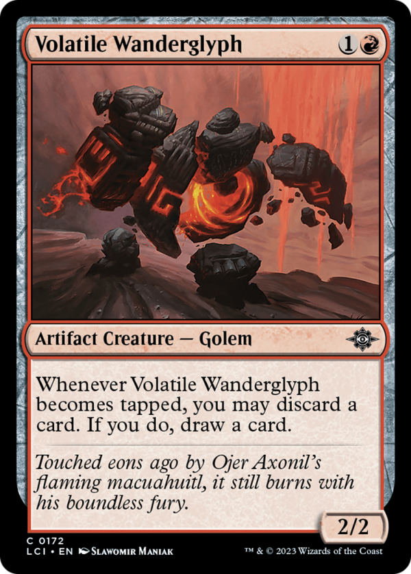 Volatile Wanderglyph [The Lost Caverns of Ixalan] Online Sale