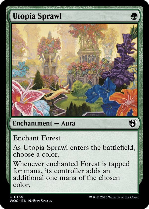 Utopia Sprawl [Wilds of Eldraine Commander] Online Sale