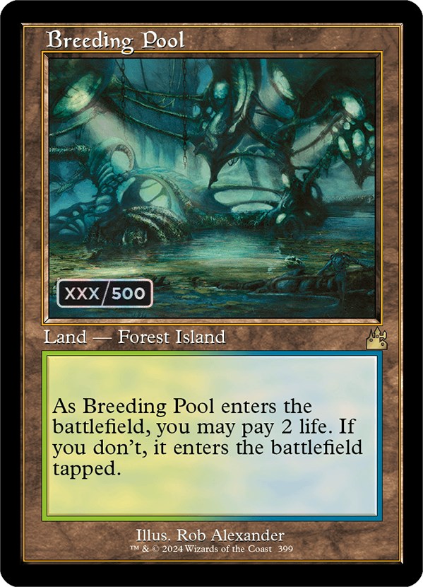 Breeding Pool (Retro) (Serialized) [Ravnica Remastered] Sale