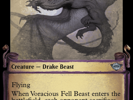 Voracious Fell Beast [The Lord of the Rings: Tales of Middle-Earth Showcase Scrolls] Supply