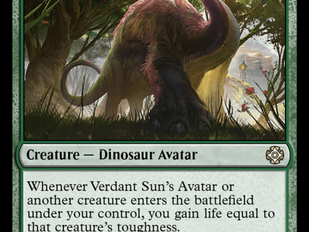 Verdant Sun s Avatar [The Lost Caverns of Ixalan Commander] Supply