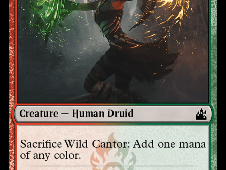 Wild Cantor [Ravnica Remastered] Online now