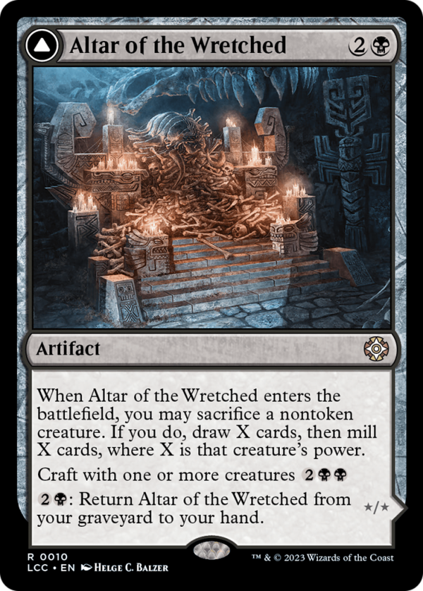 Altar of the Wretched    Wretched Bonemass [The Lost Caverns of Ixalan Commander] Online