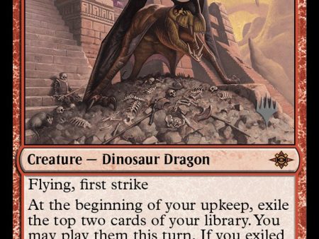 Bonehoard Dracosaur (Promo Pack) [The Lost Caverns of Ixalan Promos] Online Sale