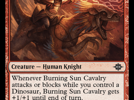 Burning Sun Cavalry [The Lost Caverns of Ixalan] Online