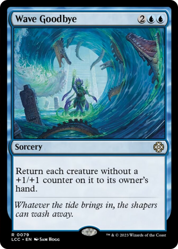 Wave Goodbye [The Lost Caverns of Ixalan Commander] on Sale