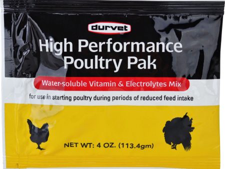 Durvet Inc              D - High Performance Poultry Pak Sale