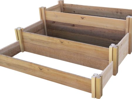 Gronomics Llc - Multi-level Rustic Raised Garden Bed Fashion