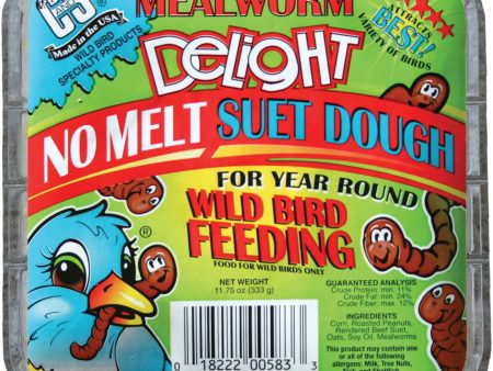 C And S Products Co Inc P - Mealworm Delight Suet Fashion