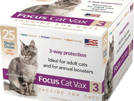 Durvet - Pet            D - Focus Cat Vax 3 Discount